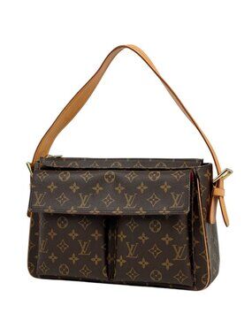 Louis Vuitton GM Shoulder Bag Monogram Brown